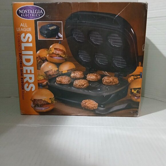 Nostalgia Electrics SM-500BLK Slider Maker-Black. - Picture 2 of 6